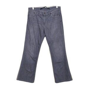 Joes Jeans Womens 34 Gray Tyler Wash Bety8234 Rocker Mid Rise Bootcut Grunge